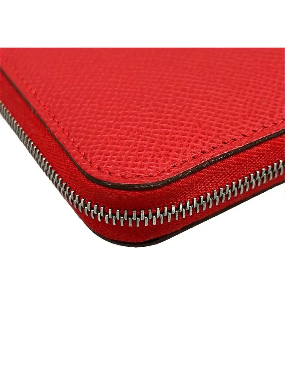 Hermes Azap Compact Silkin Rouge Ladieu #278544H14B